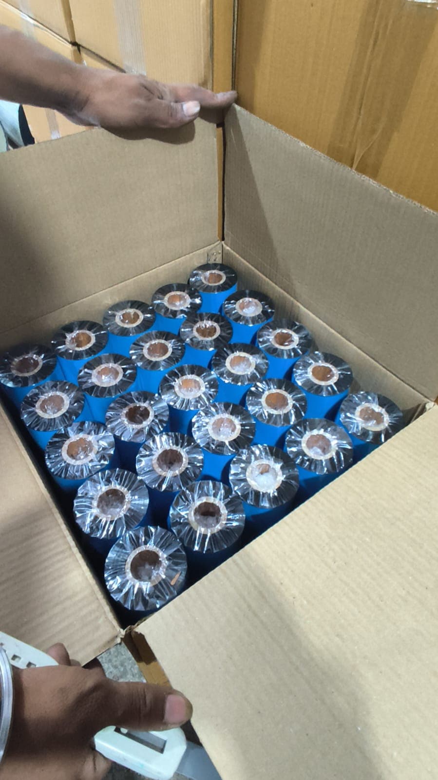 Large packaging box ready for shipping