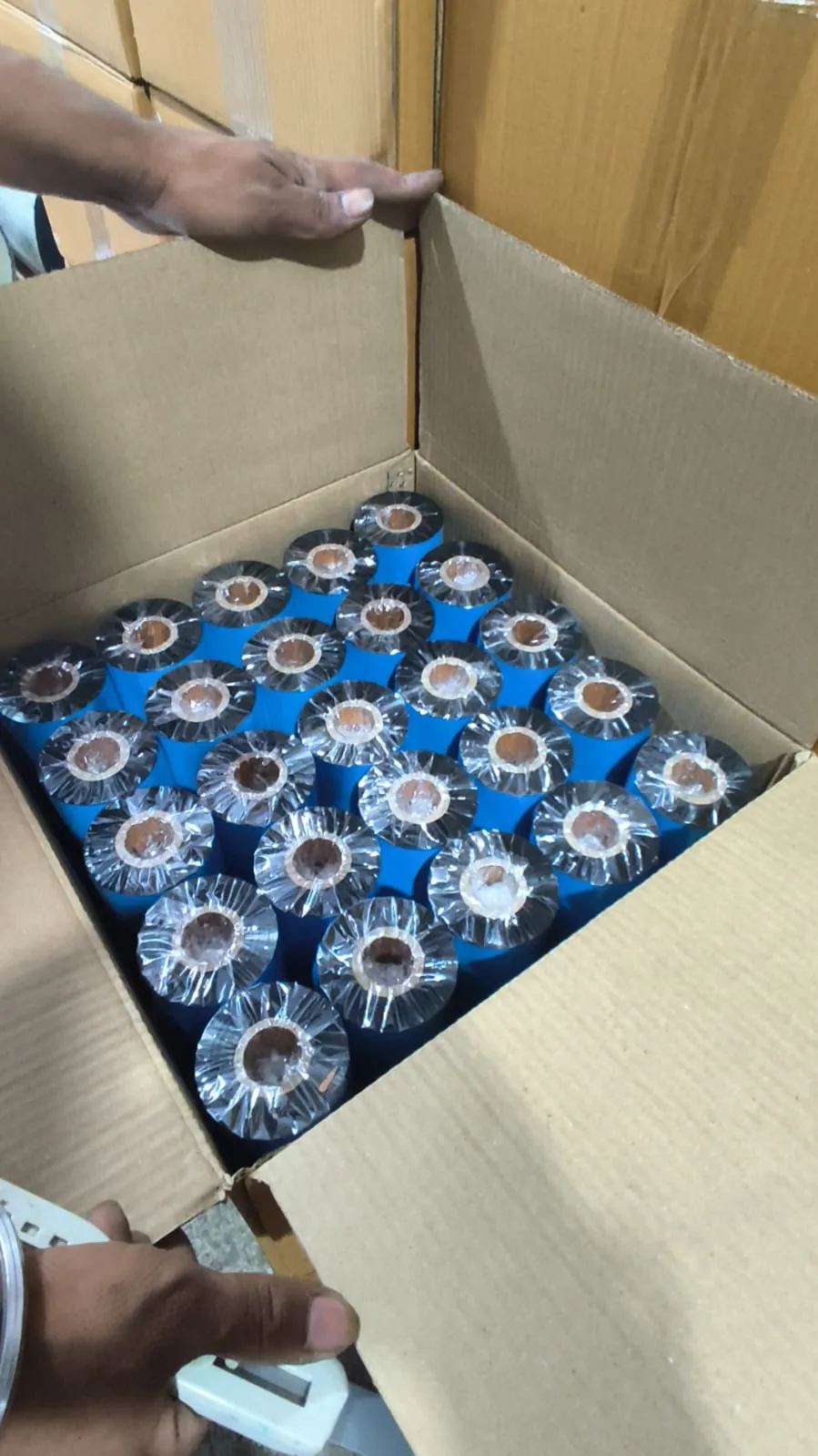 Large packaging box ready for shipping