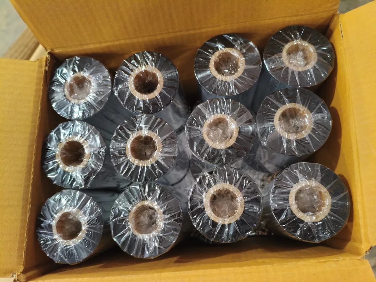 Packed ribbon rolls — bulk order