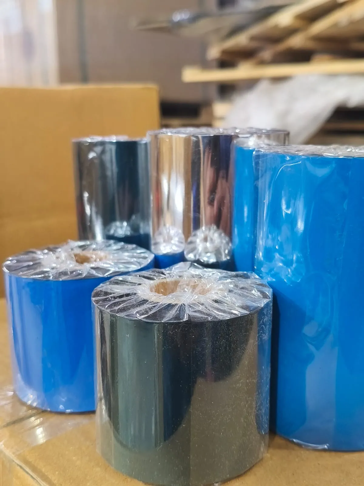 CW-series thermal transfer ribbon rolls in multiple sizes