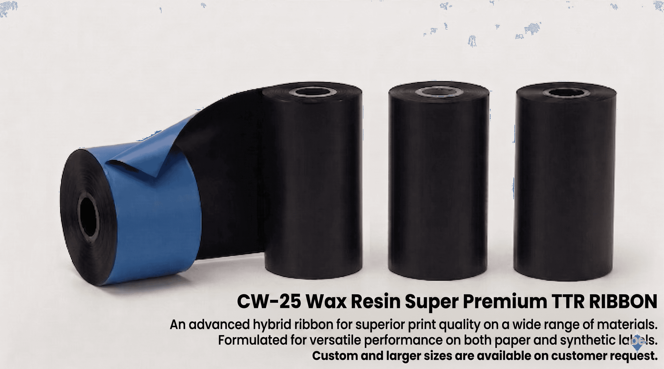 CW-25 Wax Resin Super Premium Ribbon